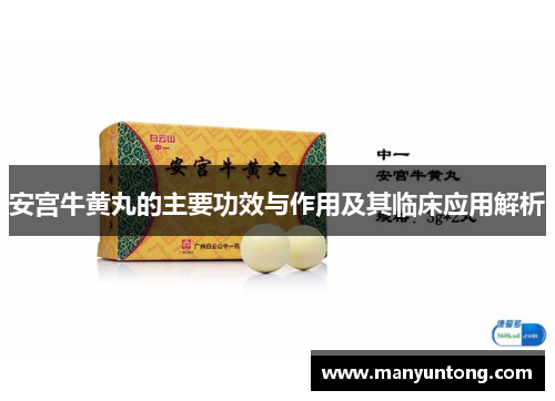 安宫牛黄丸的主要功效与作用及其临床应用解析